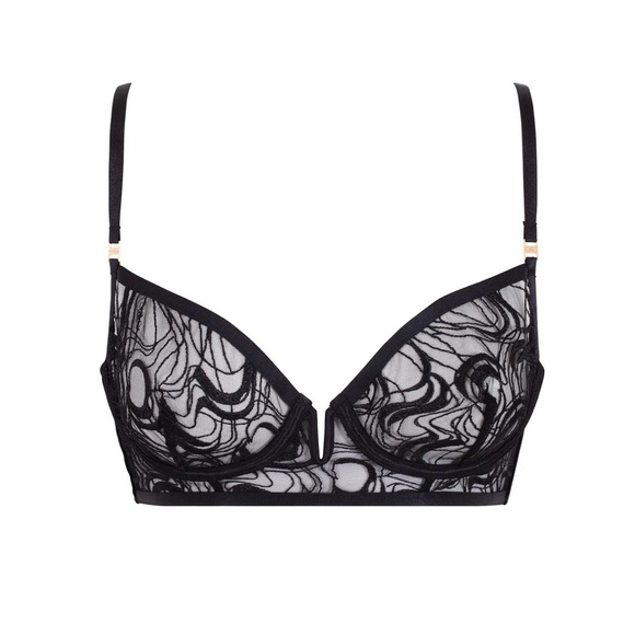 Bluebella Rafaela Bra black size 38ddd/f - Picture 3 of 5